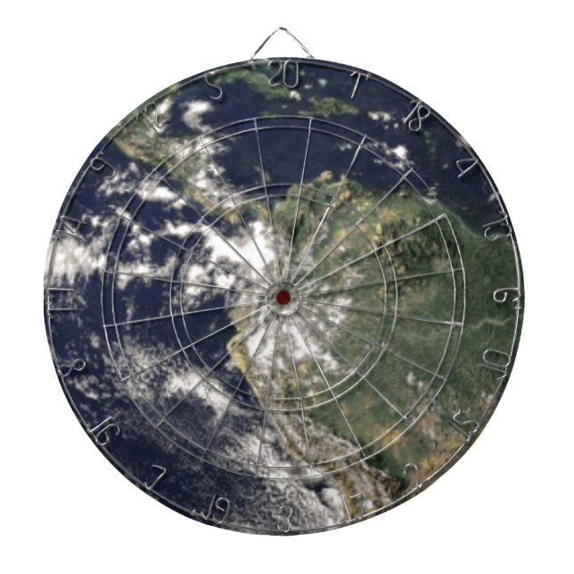 Planet Earth Dartboard (Front)