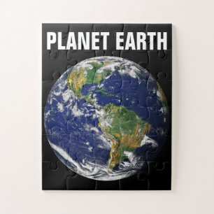 PLANET EARTH FROM SPACE 30 Pc. Kids' Jigsaw Puzzle