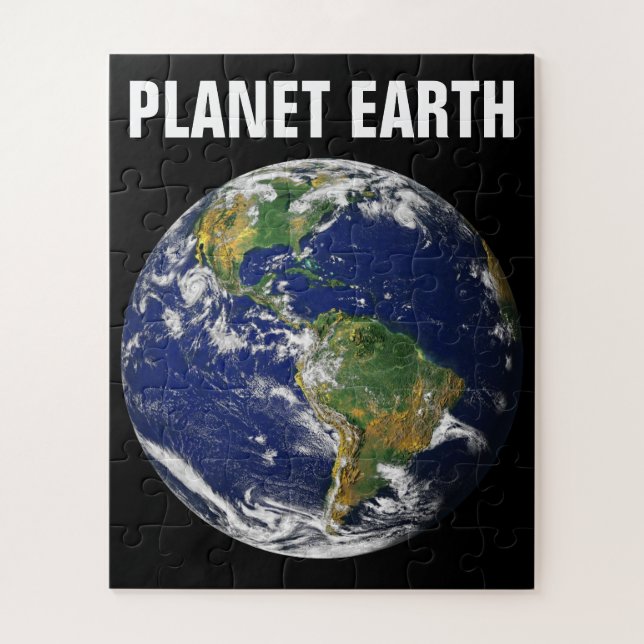 PLANET EARTH FROM SPACE 56 Pc. Kids' Jigsaw Puzzle (Vertical)