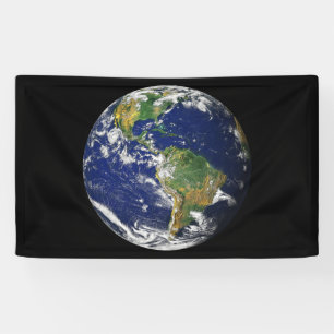 PLANET EARTH FROM SPACE Banner