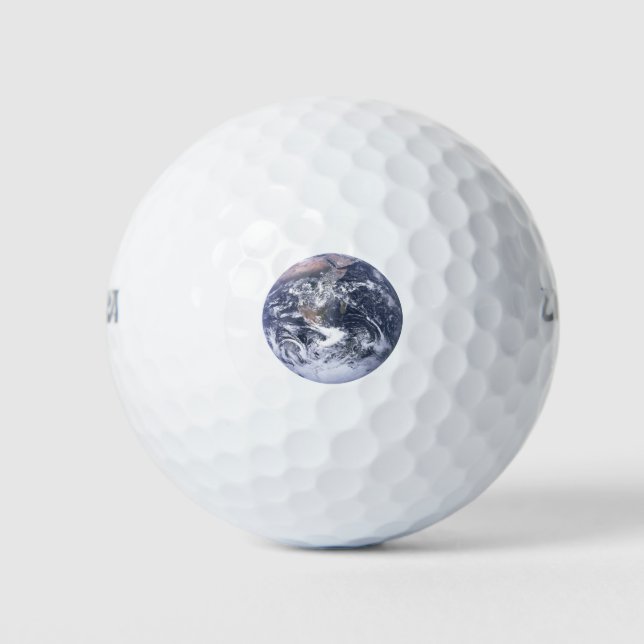 Planet Earth From Space Earth Day Golf Ball (Front)