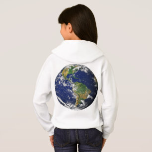 PLANET EARTH FROM SPACE Girls' Hoodie