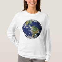 PLANET EARTH FROM SPACE Women’s Long Sleeve
