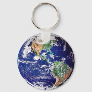 Planet Earth Keychain