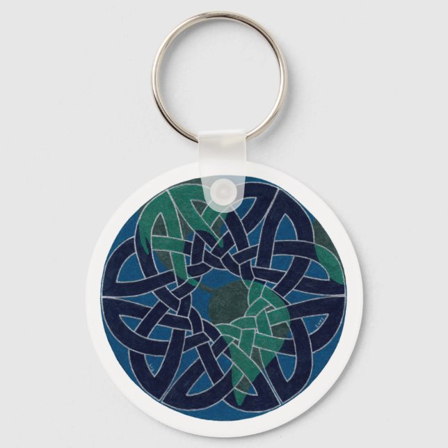 Planet Earth keychain (Front)