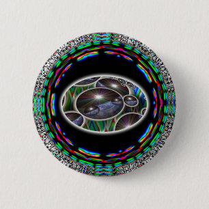 Planet Earth Multi Echo Image 2 Inch Round Button