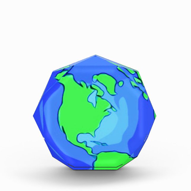 Planet Earth Photo Block (Front)