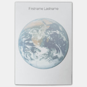 Planet Earth Post-it Notes