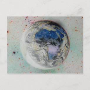 Planet Earth. Postcard