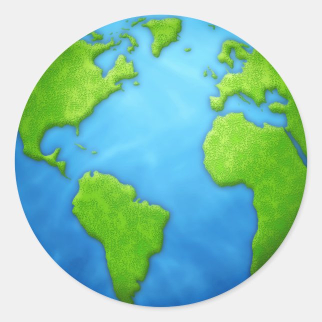 Planet Earth Sticker (Front)