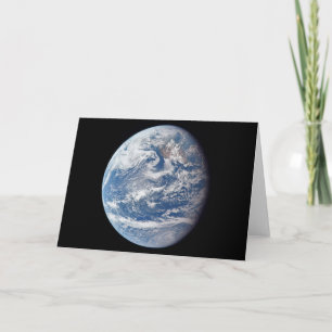 Planet Earth Taken By The Apollo 11 Crew. Card