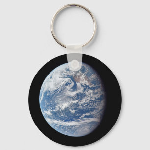 Planet Earth Taken By The Apollo 11 Crew. Keychain