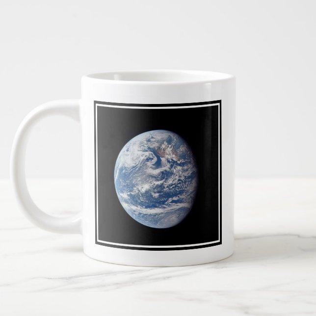 Planet Earth Taken By The Apollo 11 Crew. Large Coffee Mug (Left)