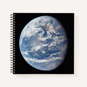 Planet Earth Taken By The Apollo 11 Crew. Notebook