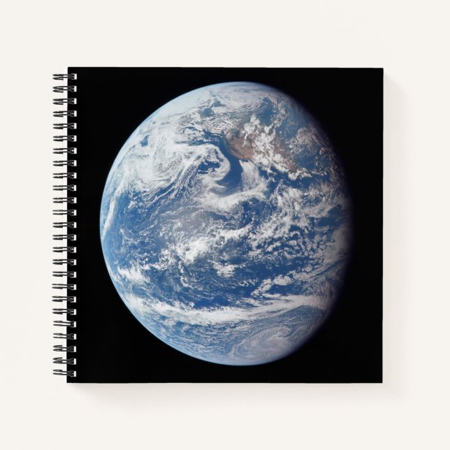 Planet Earth Taken By The Apollo 11 Crew. Notebook (Front)