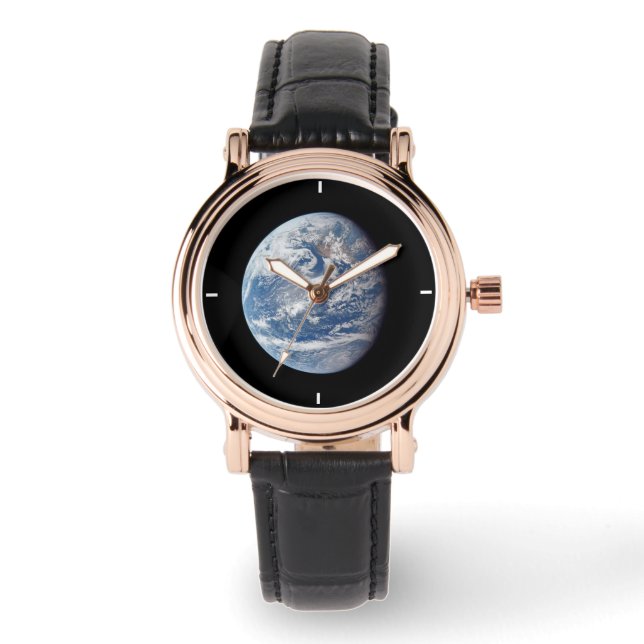 Planet Earth Taken By The Apollo 11 Crew. Watch (Front)