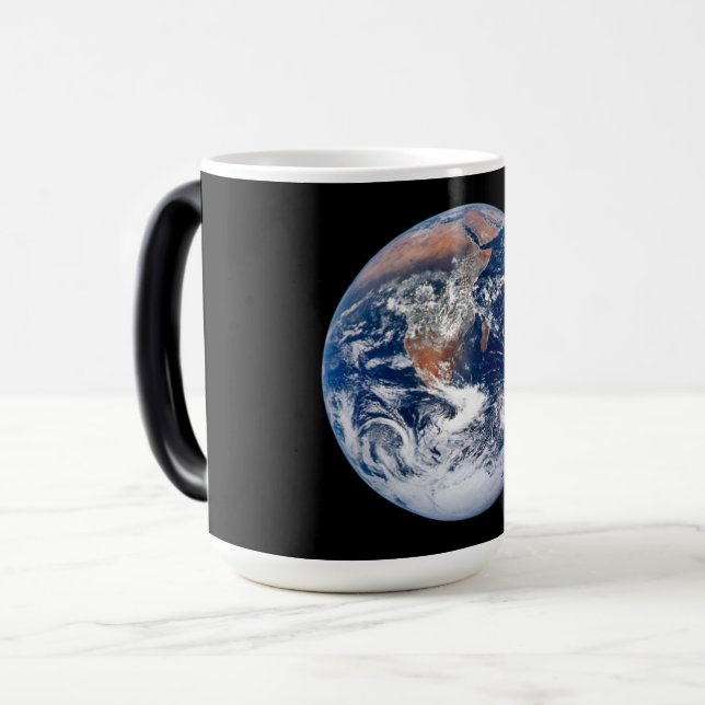 Planet Earth view from Apollo 17  Magic Mug (Front Left)
