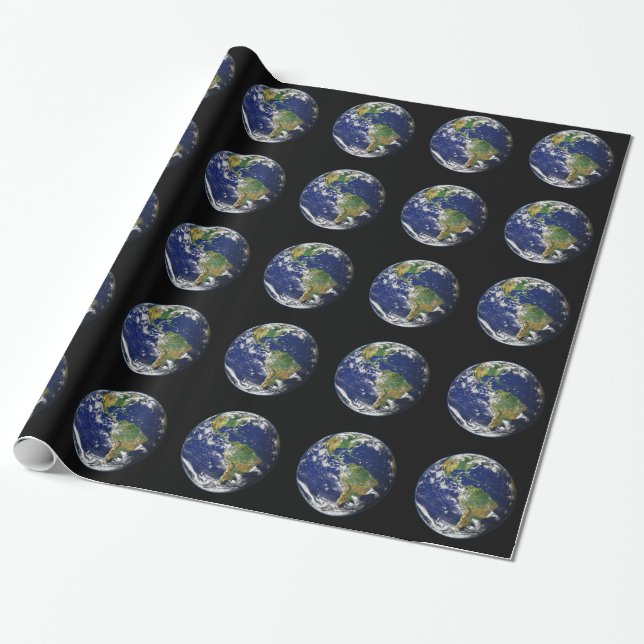 Planet Earth | Wrapping Paper (Unrolled)