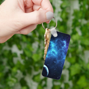 Planet Galaxy Keychain