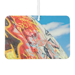 planet graffiti car air freshener