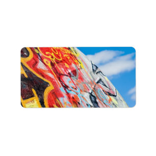 planet graffiti label