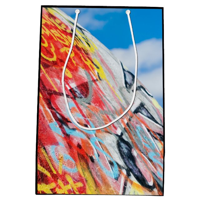 planet graffiti medium gift bag (Back)