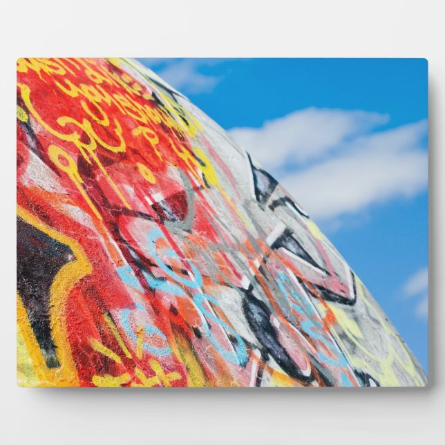 planet graffiti plaque (Front)