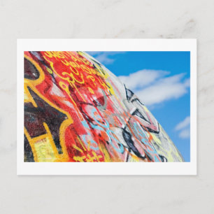 planet graffiti postcard