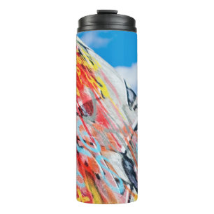 planet graffiti thermal tumbler