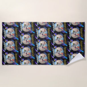 Planet hooper beach towel