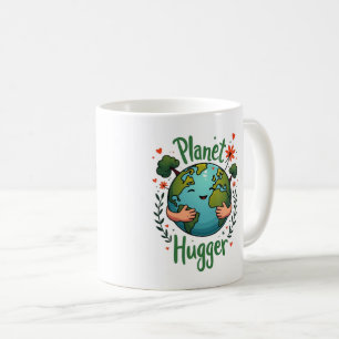 Planet Hugger - Earth Day Eco-Friendly Coffee Mug
