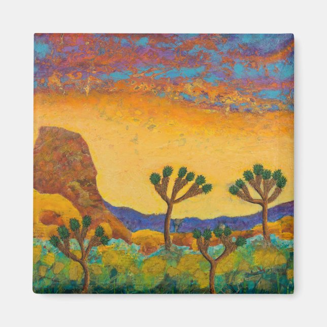 Planet Joshua Tree Magnet (Front)