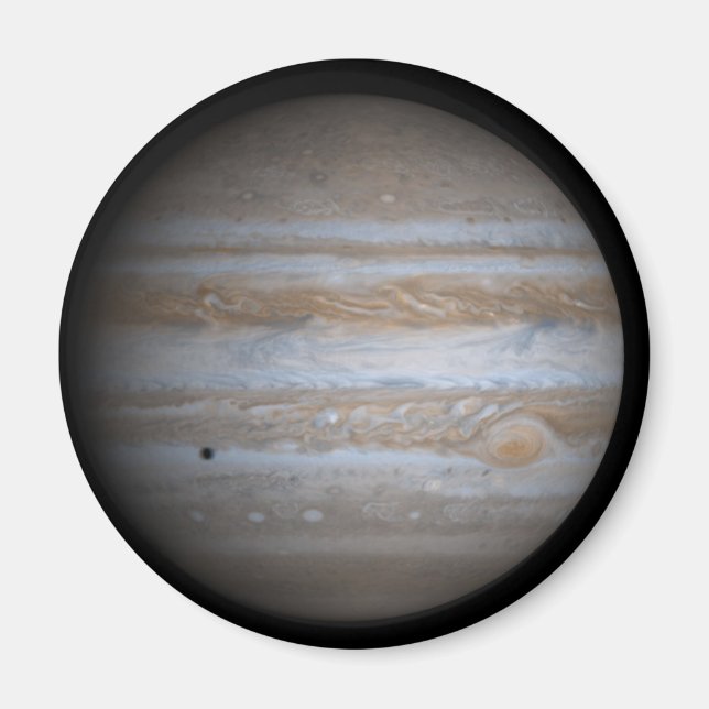 Planet Jupiter Astronomy Collector Magnet (Front)