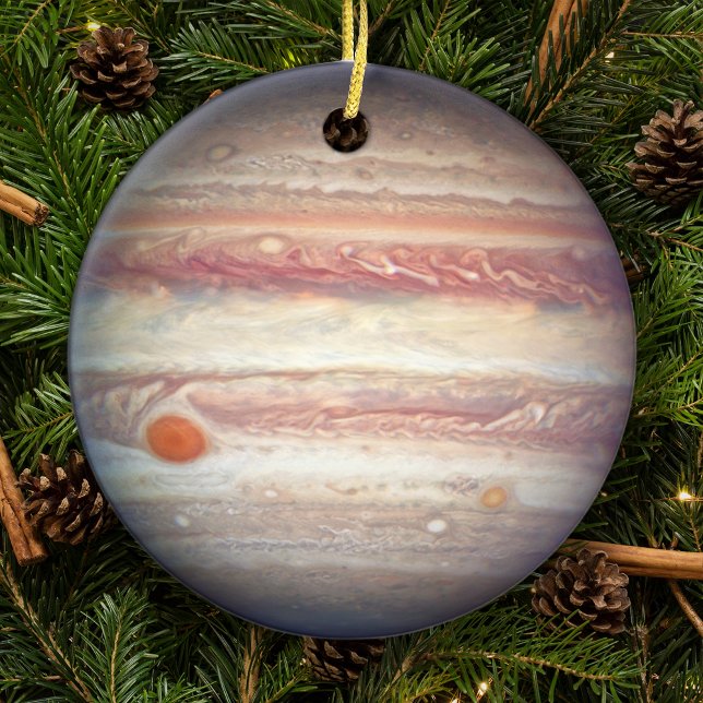 Planet Jupiter Christmas Tree Ceramic Ornament (Creator Uploaded)