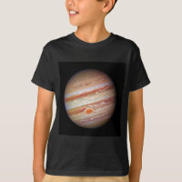 PLANET JUPITER ` red spot head on (solar system) ~