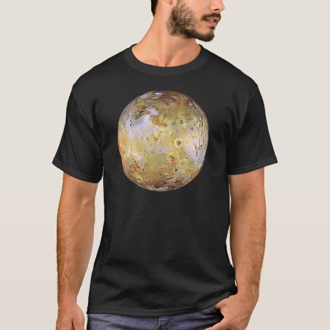PLANET JUPITER'S MOON IO (solar system) ~ T-Shirt (Front)