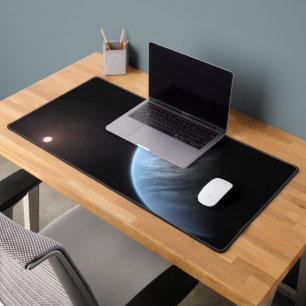 Planet K2-18b, Host Star And Accompanying Planet. Desk Mat