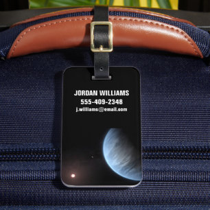 Planet K2-18b, Host Star And Accompanying Planet. Luggage Tag