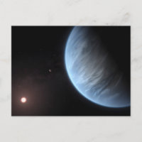 Planet K2-18b, Host Star And Accompanying Planet.
