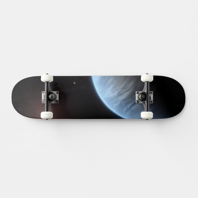 Planet K2-18b, Host Star And Accompanying Planet. Skateboard (Horz)