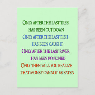 Planet Lament Postcard