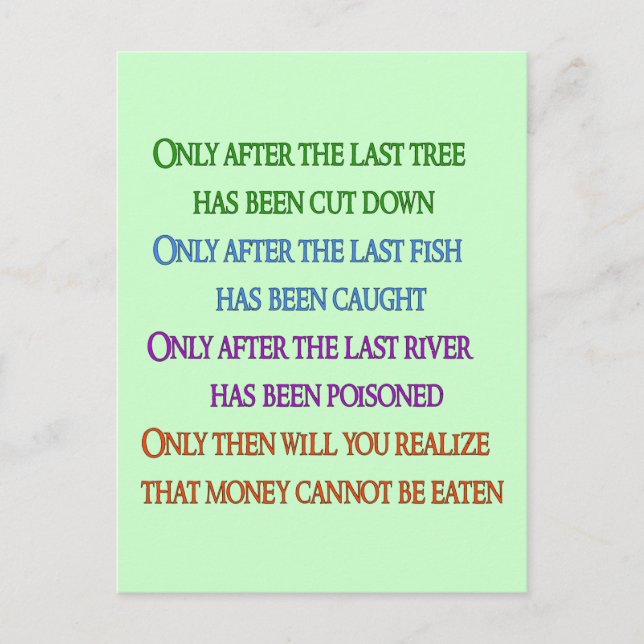 Planet Lament Postcard (Front)