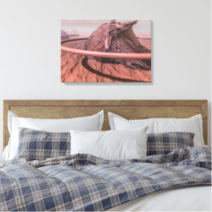 Planet Mars Canvas Print
