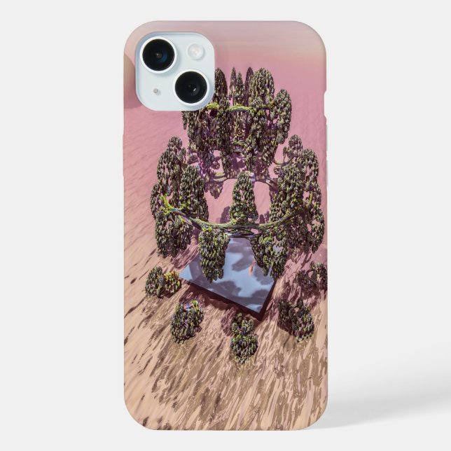 Planet Mars. Dawn iPhone Case (Back)