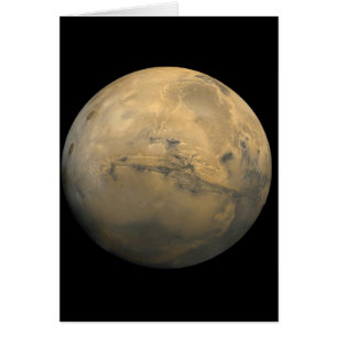 Planet Mars in the solar system NASA