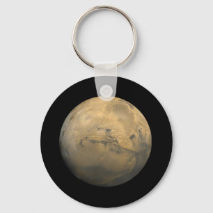 Planet Mars in the solar system NASA Keychain