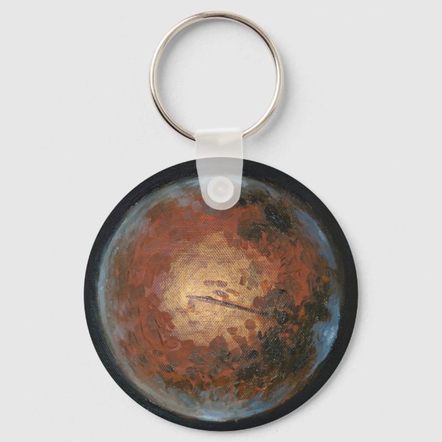 Planet Mars Keychain (Front)