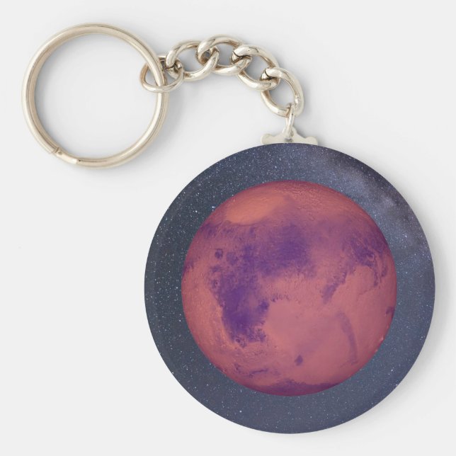 Planet Mars Keychain (Front)