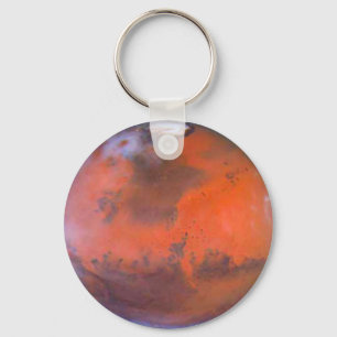 Planet Mars . Keychain