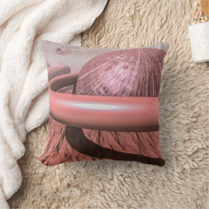 Planet Mars. Patrol Throw Pillow